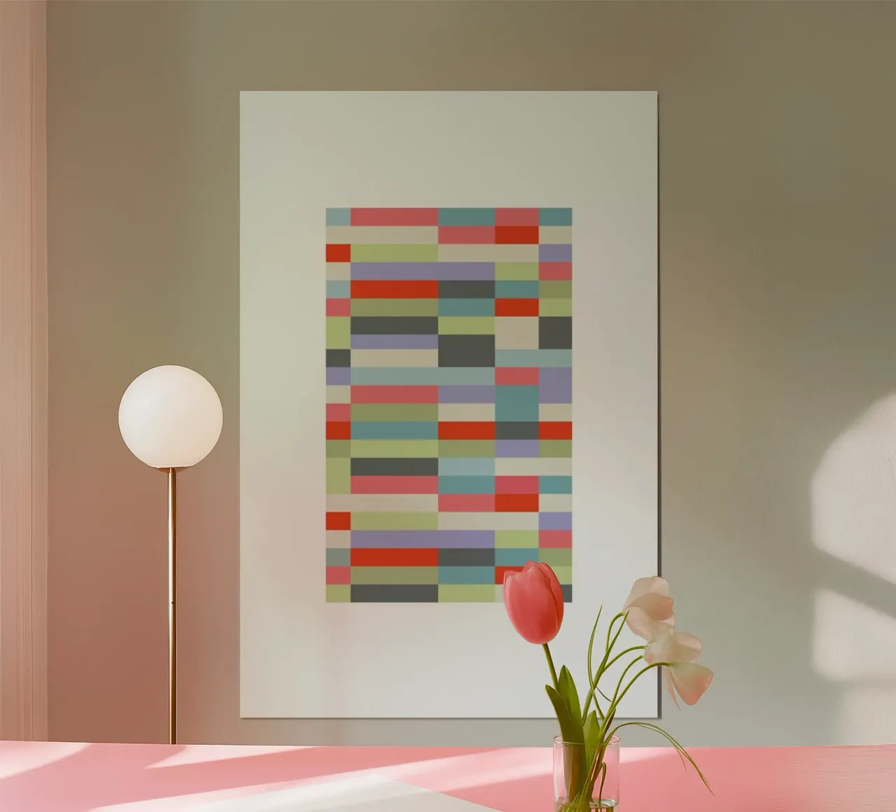 Bauhaus 3 poster con telaio in legno da Visual Philosophy
