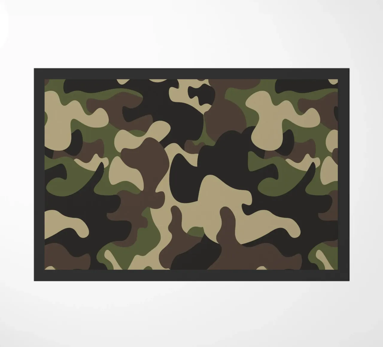 military camouflage doormat by 🎁 ARTVI-SHOP