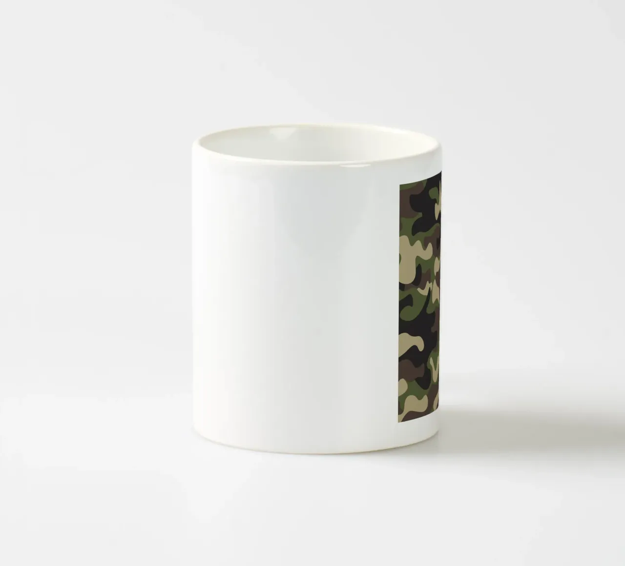 military camouflage ceramic mug by 🎁 ARTVI-SHOP