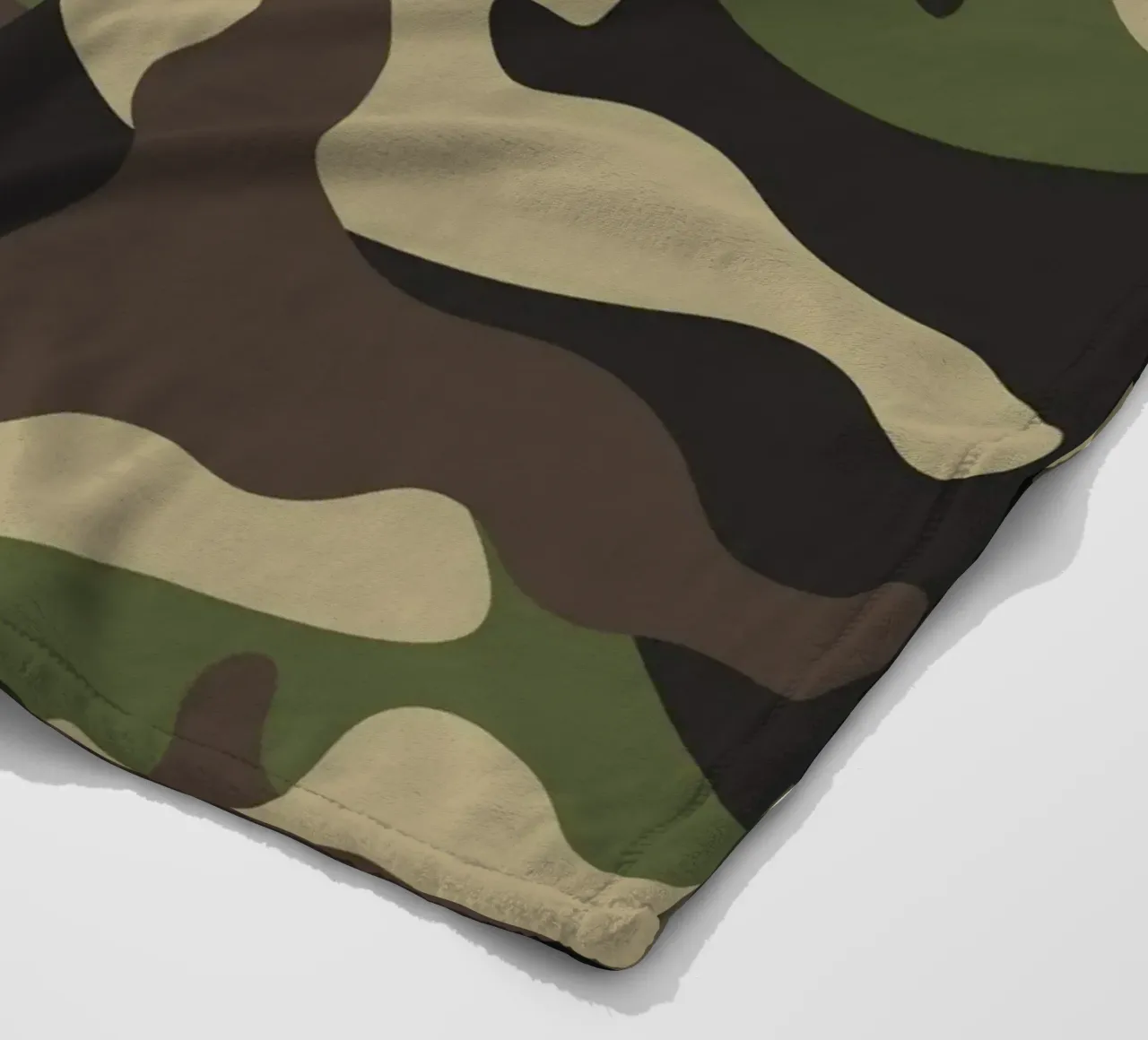 Militär-Tarnung Fleecedecke von 🎁 ARTVI-SHOP