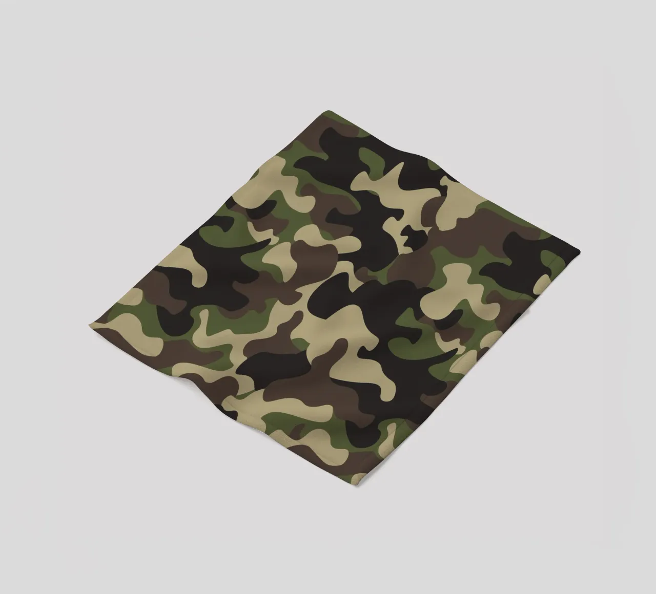 Militär-Tarnung Fleecedecke von 🎁 ARTVI-SHOP