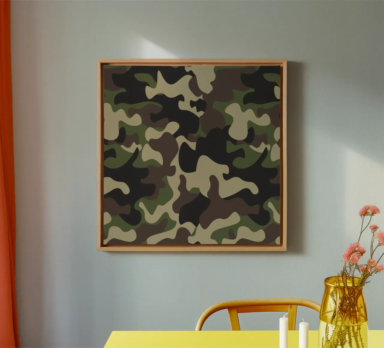 military camouflage canvas by 🎁 ARTVI-SHOP
