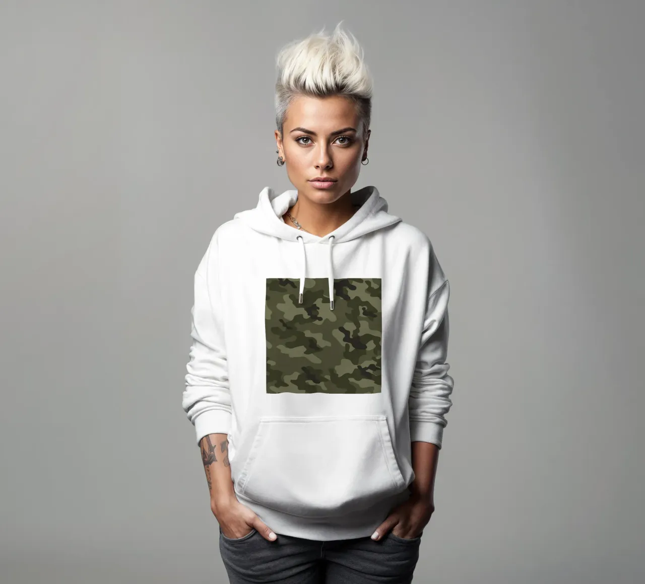 Militär-Tarnung Hoodie von 🎁 ARTVI-SHOP