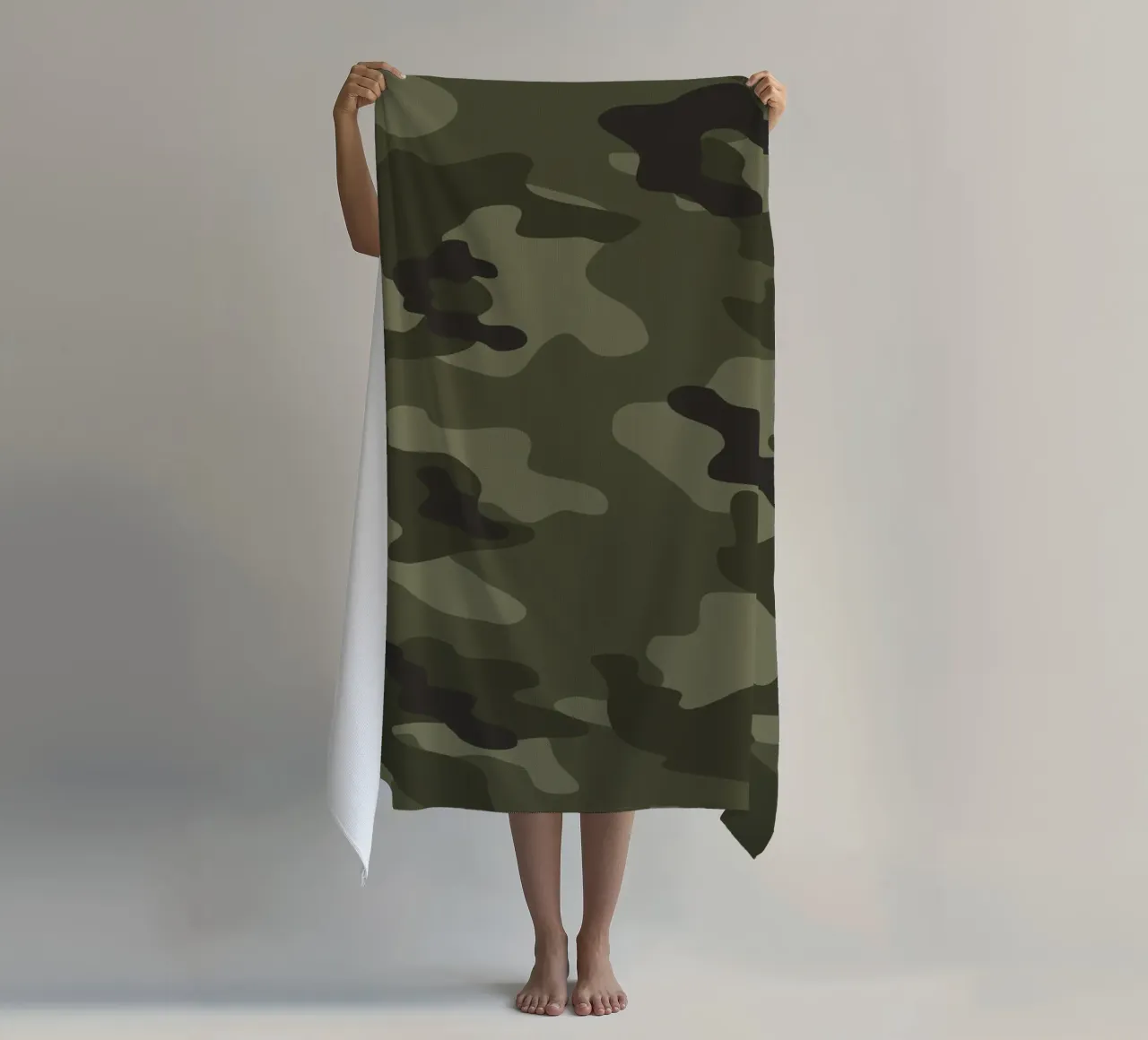 military camouflage beach towel by 🎁 ARTVI-SHOP