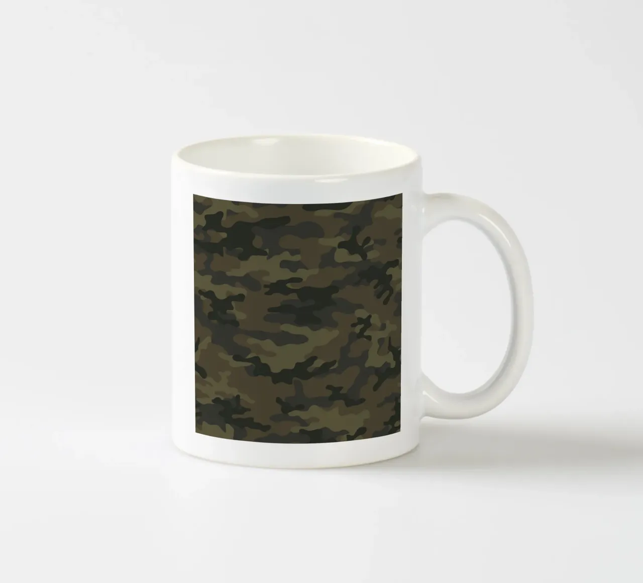 Militär-Tarnung Keramik Tasse von 🎁 ARTVI-SHOP