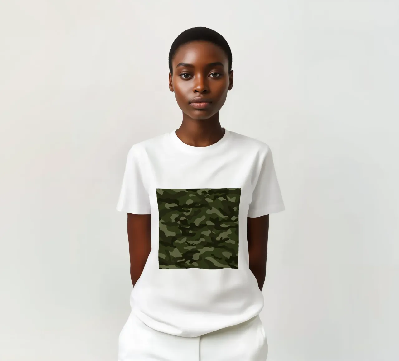 Militär-Tarnung T-Shirt von 🎁 ARTVI-SHOP