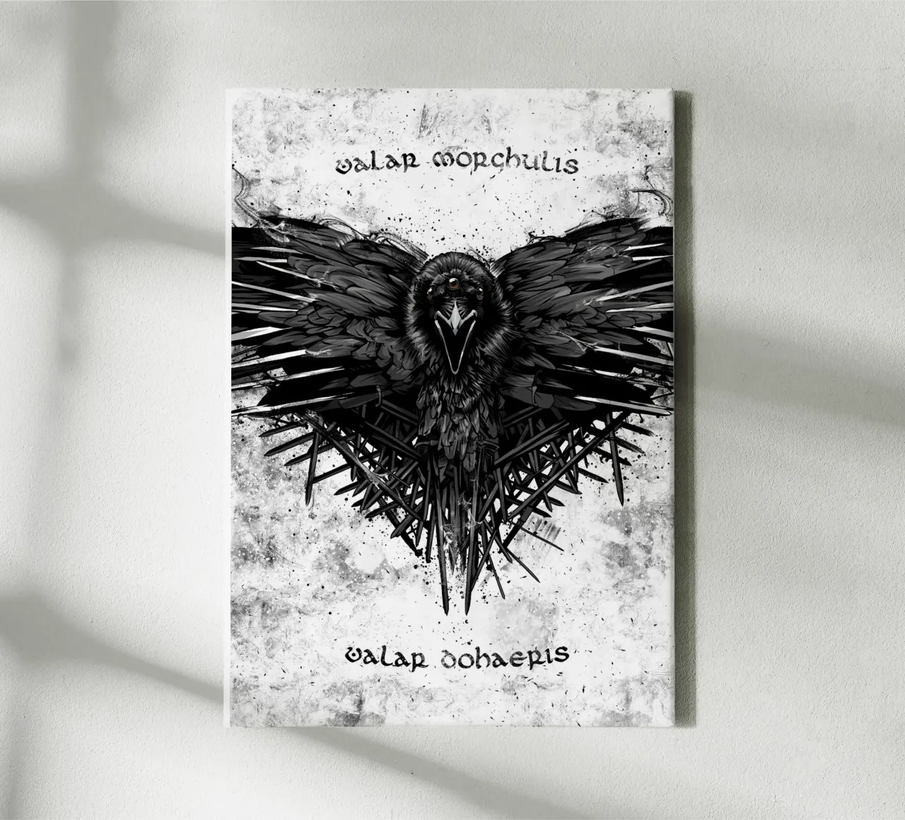 Valar Morghulis tela con Cornice a cassetta da nabakumov