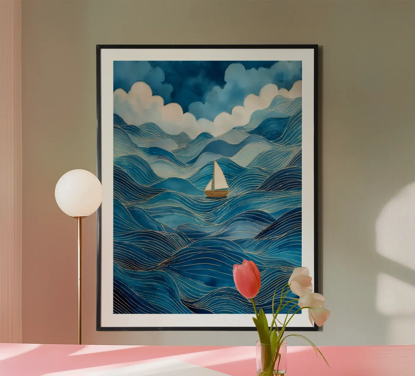 Sailing poster by Schön