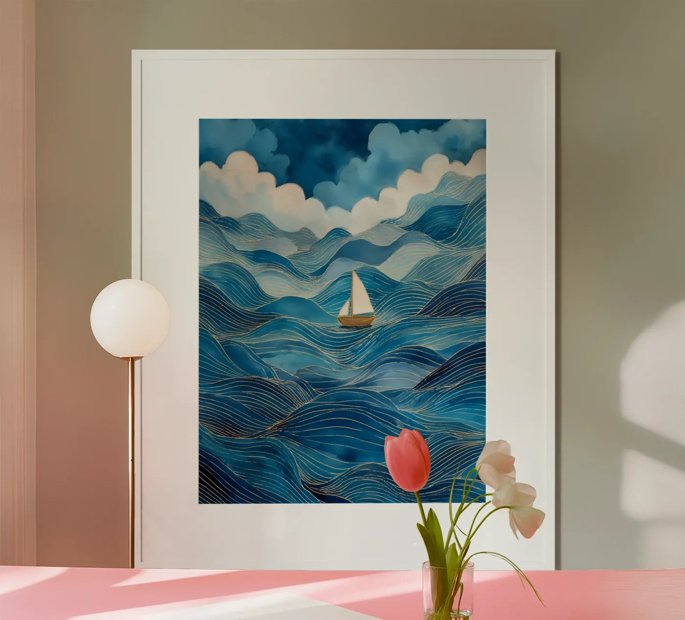 Sailing poster by Schön