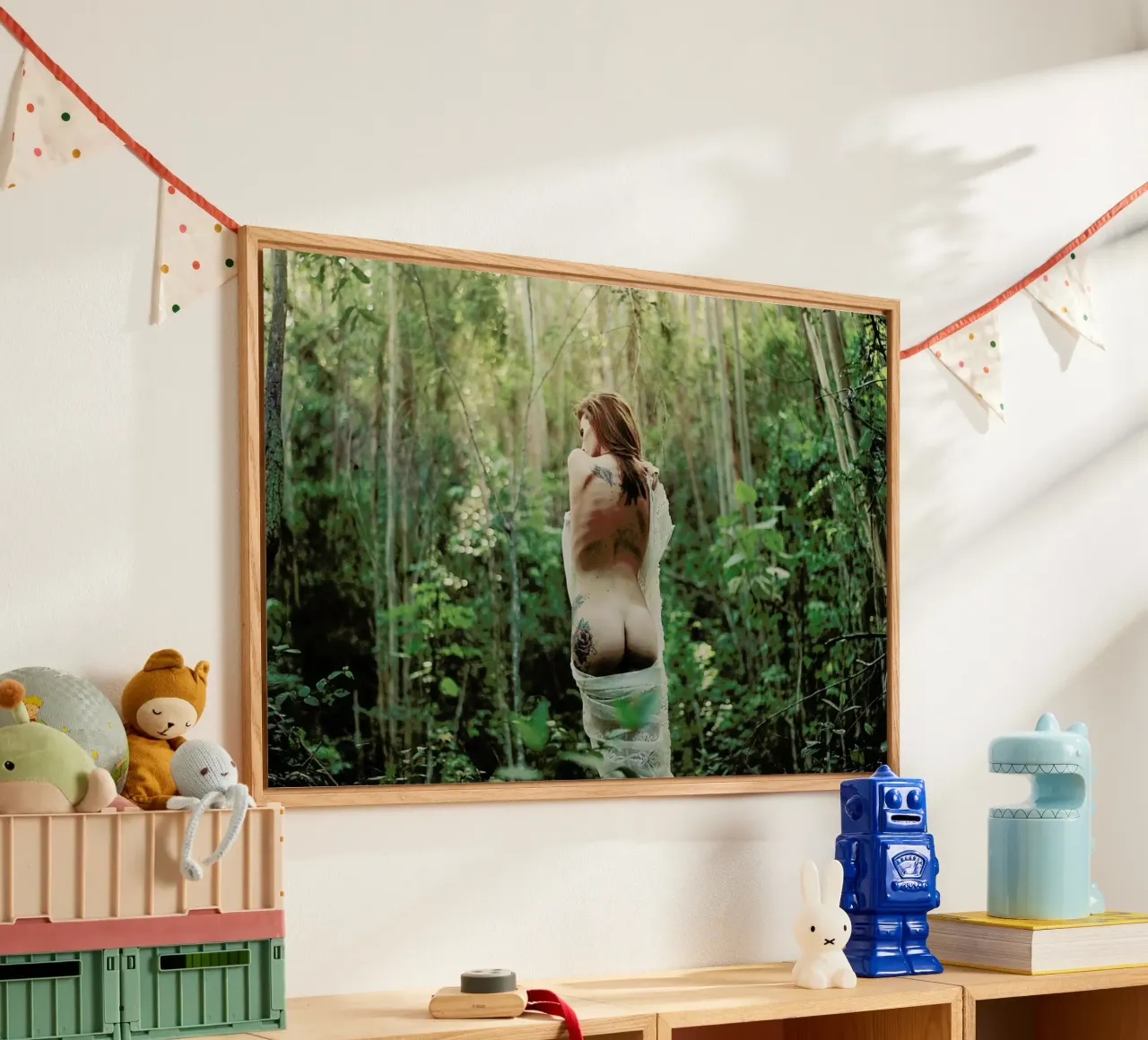 Warm Light Forest plexiglass da Dani L.