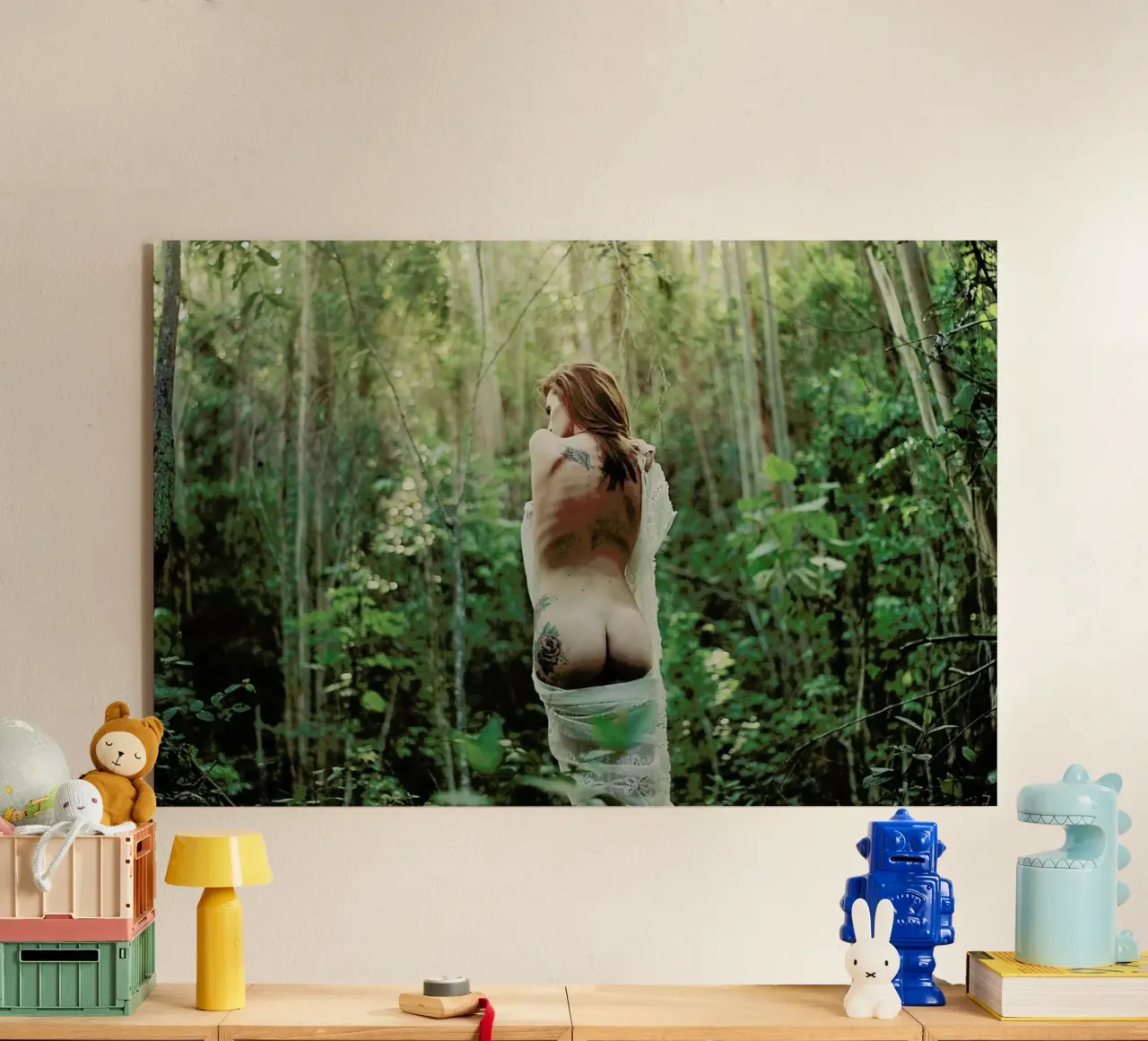 Warm Light Forest plexiglass da Dani L.