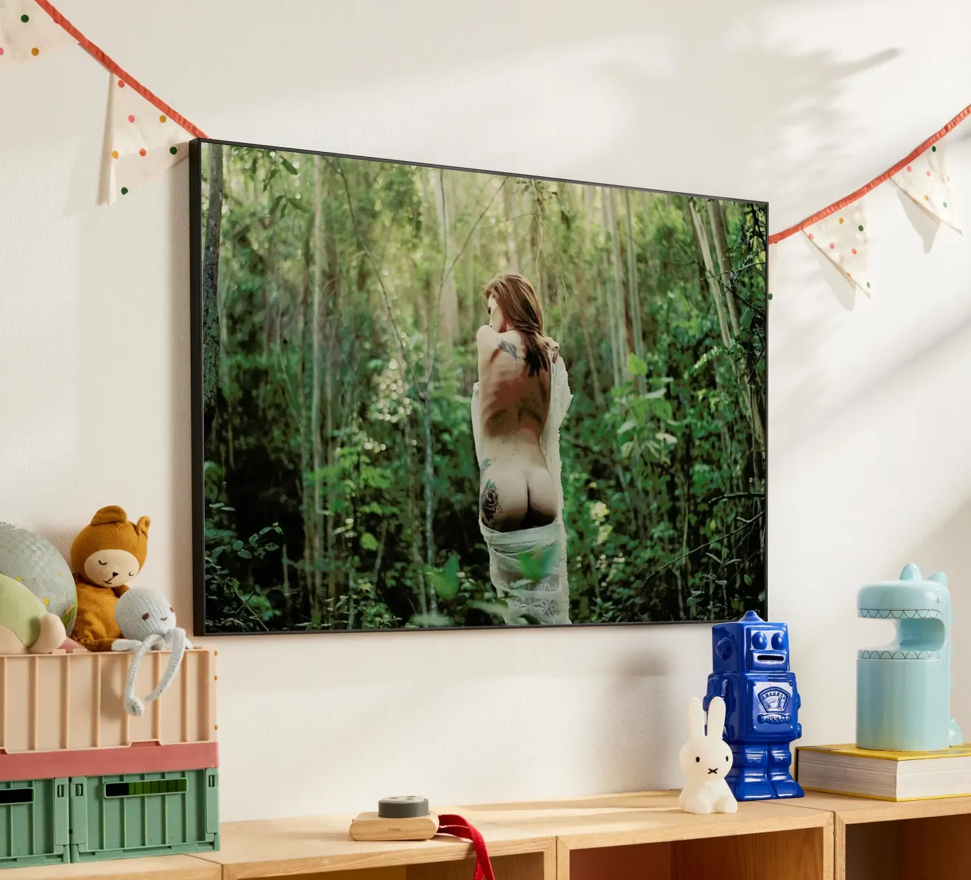 Warm Light Forest pannello forex da Dani L.