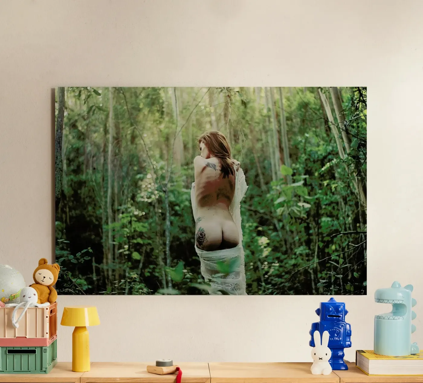Warm Light Forest pannello forex da Dani L.