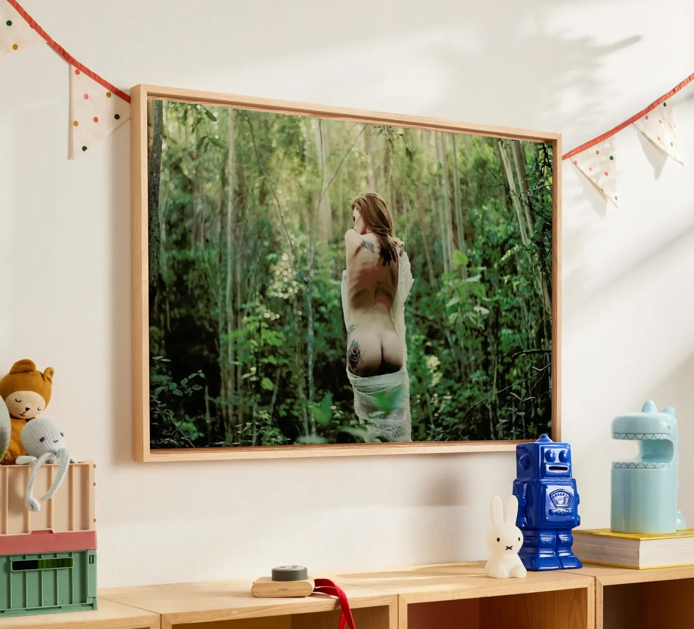 Warm Light Forest tela da Dani L.