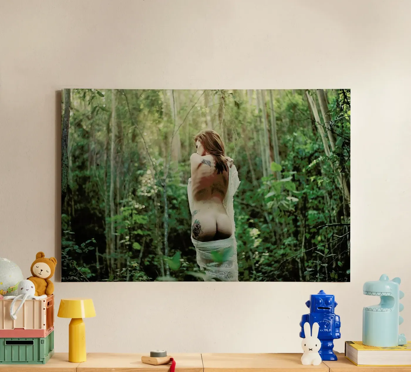 Warm Light Forest tela da Dani L.