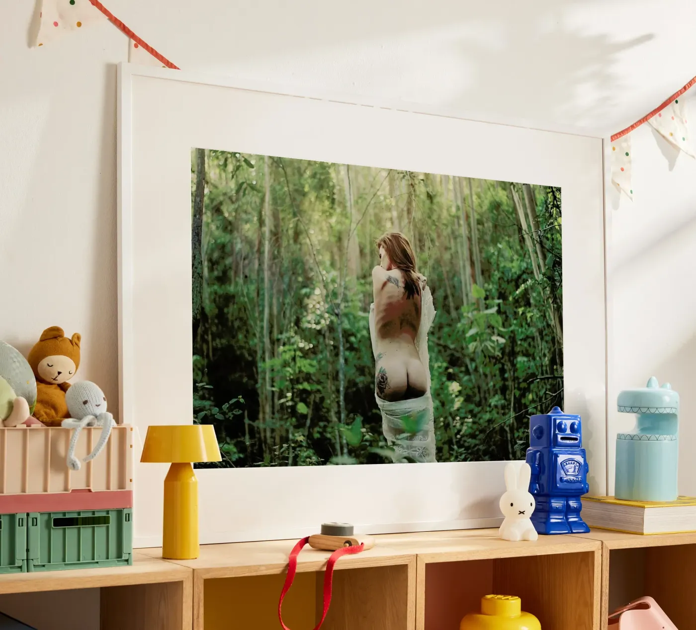 Warm Light Forest poster van Dani L.