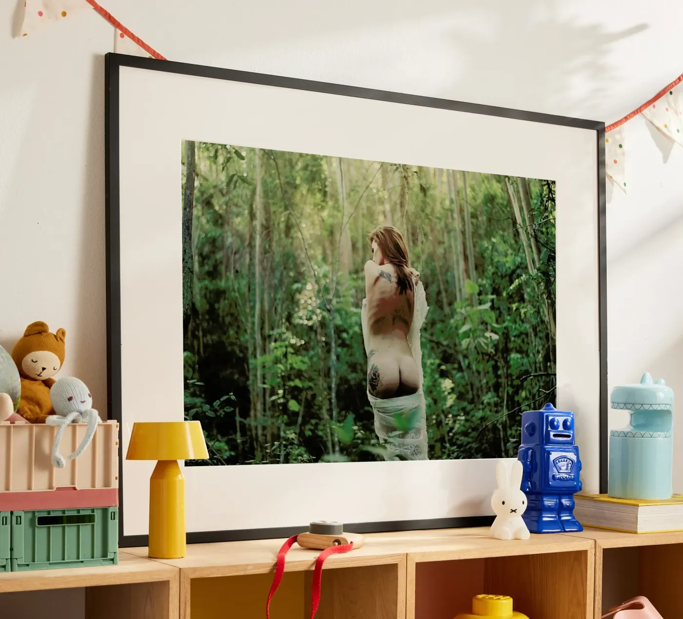 Warm Light Forest poster van Dani L.