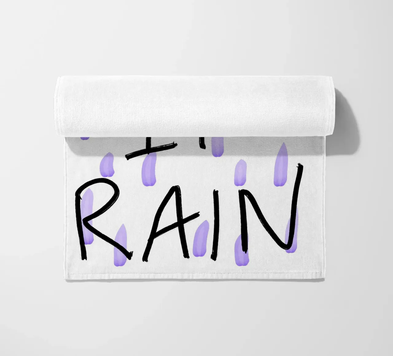 Make It Rain Purple telo mare da Studio B