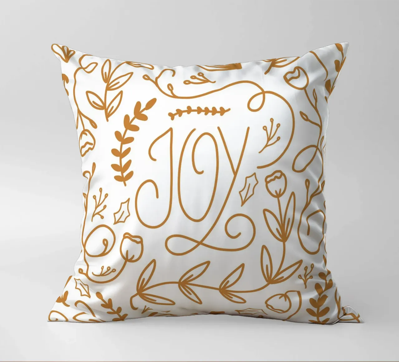 Joy Christmas Design cuscino da anisillustration
