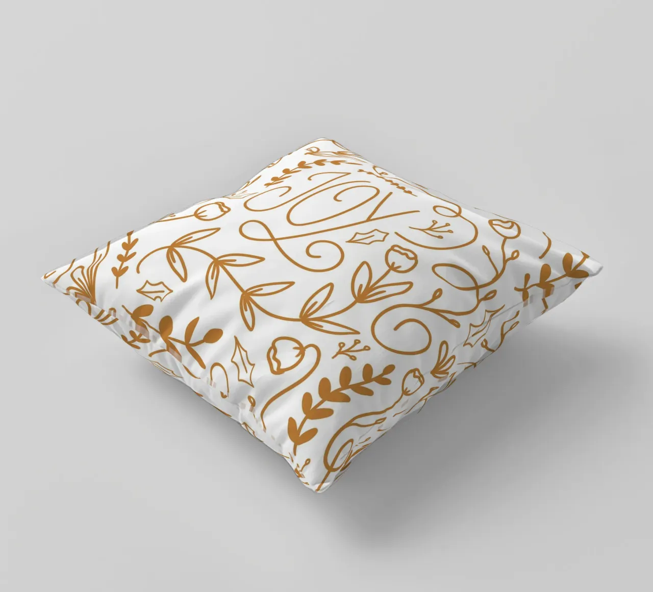 Joy Christmas Design cuscino da anisillustration