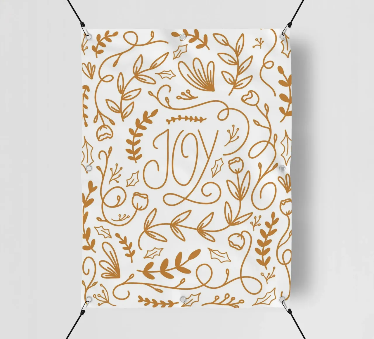 Joy Christmas Design telo in pvc da anisillustration