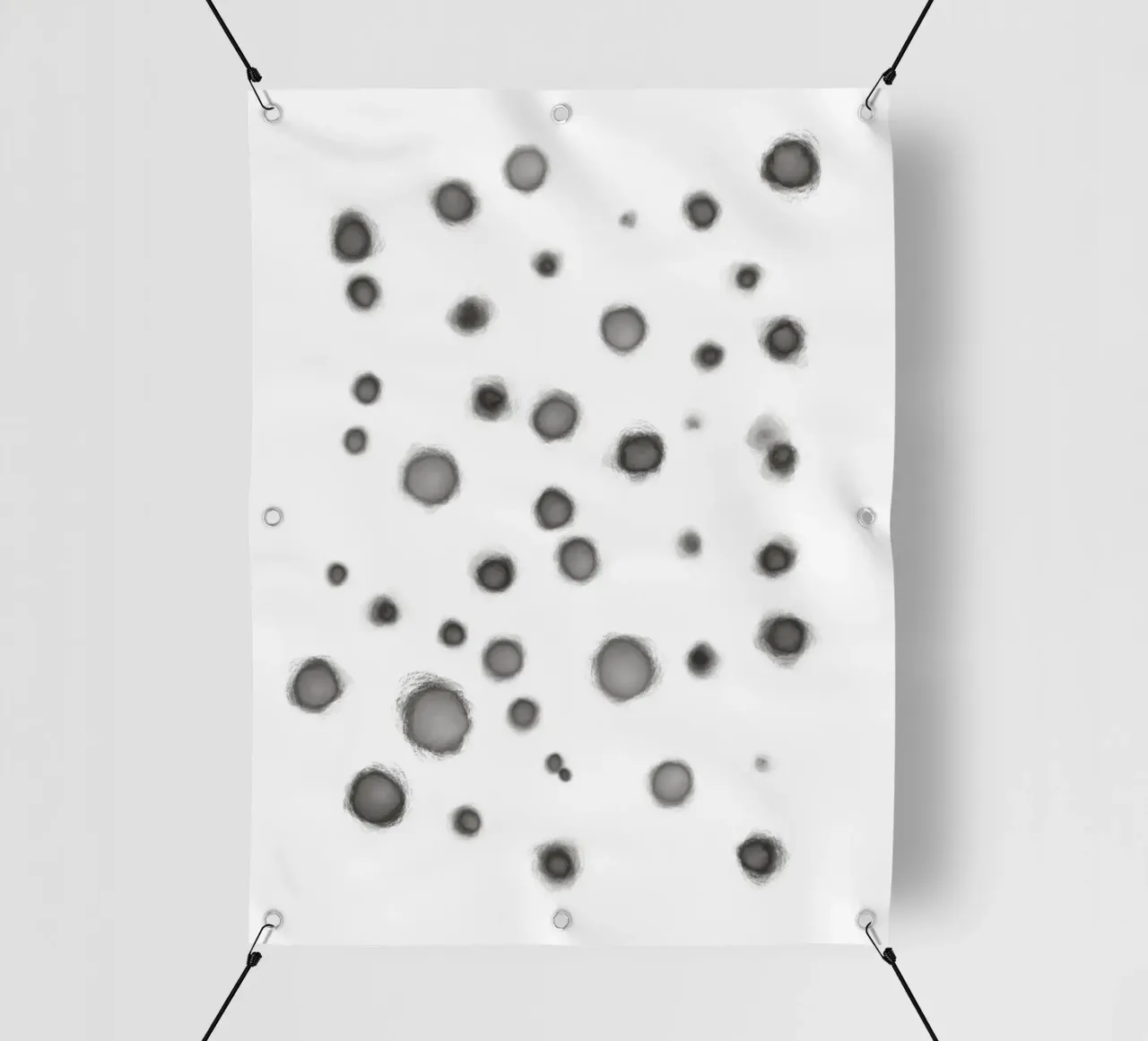 Gocce di acquerello telo in pvc da Studio B