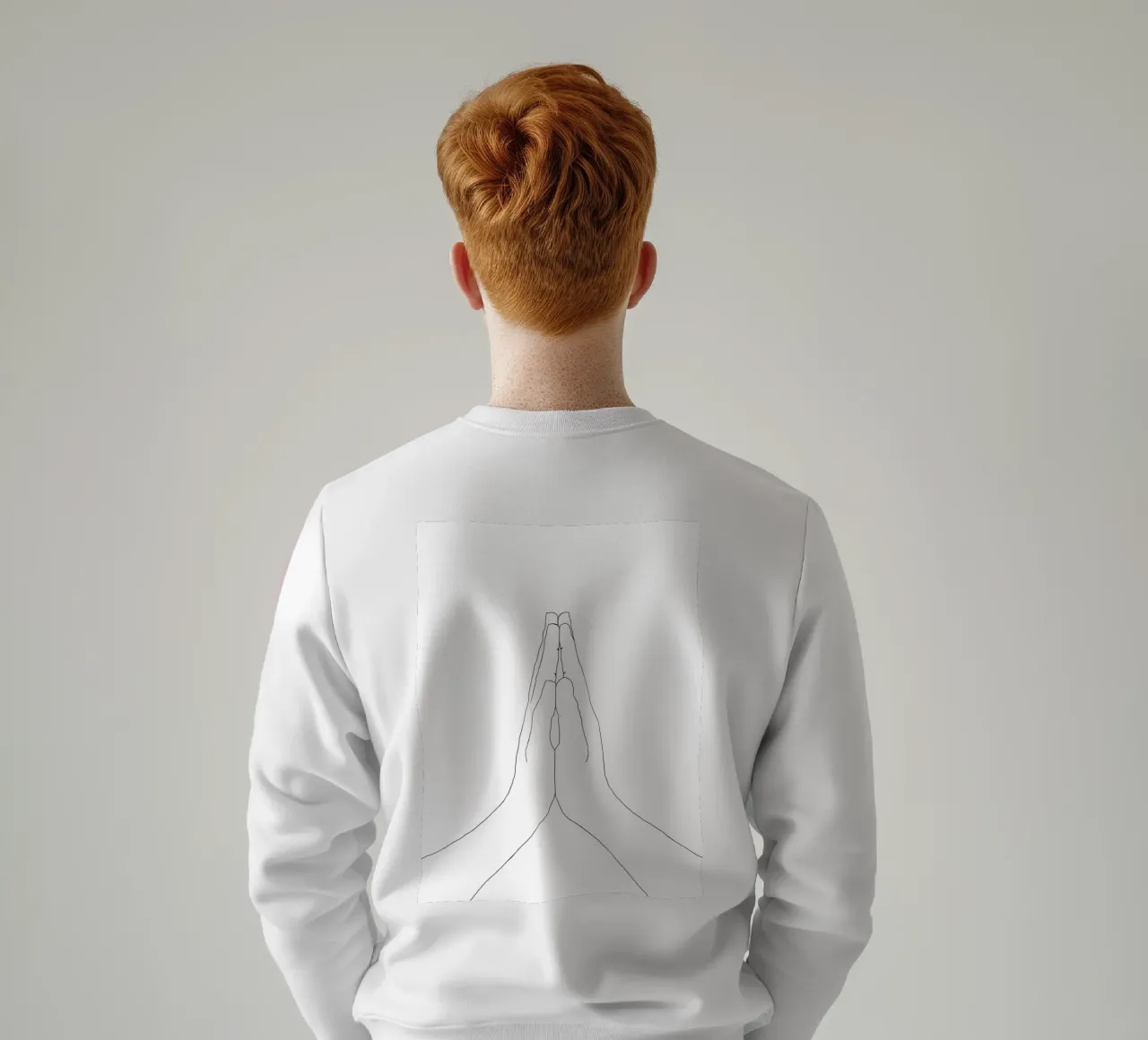 Mani di preghiera Uno felpa da Studio B