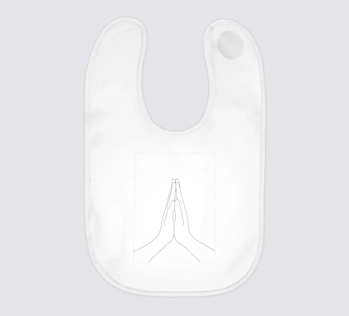 Prayer Hands One Babylätzchen von Studio B