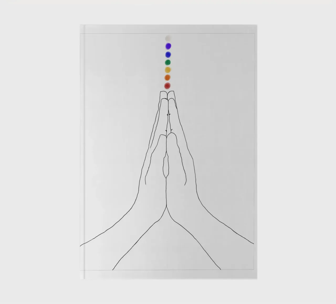 Mani di preghiera - I chakra diario da Studio B