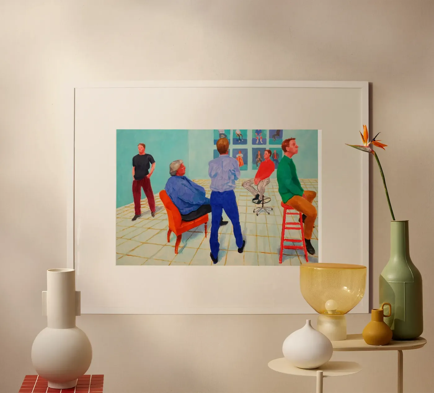 David Hockney poster da Harmony Gallery