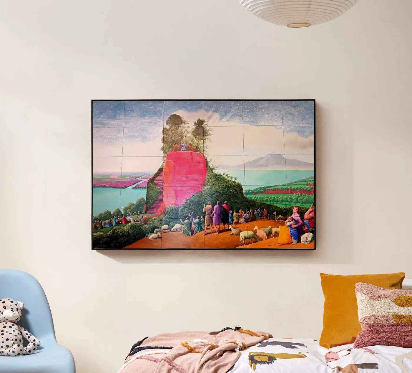David Hockney plexiglass da Harmony Gallery