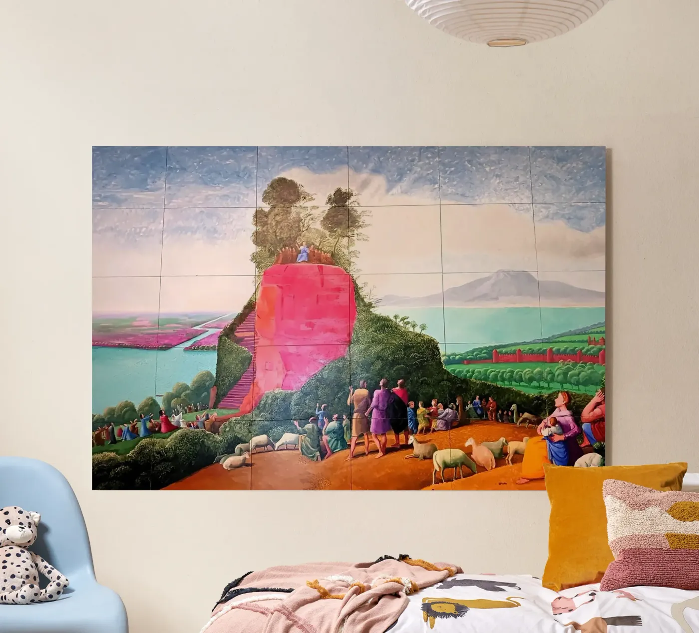 David Hockney plexiglass da Harmony Gallery