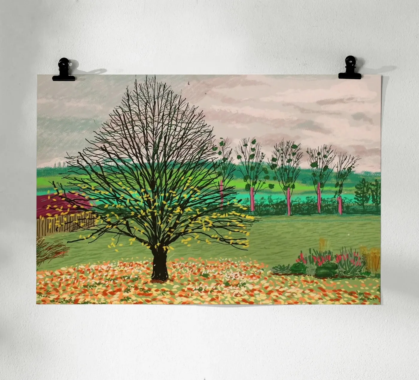 David Hockney poster da Harmony Gallery
