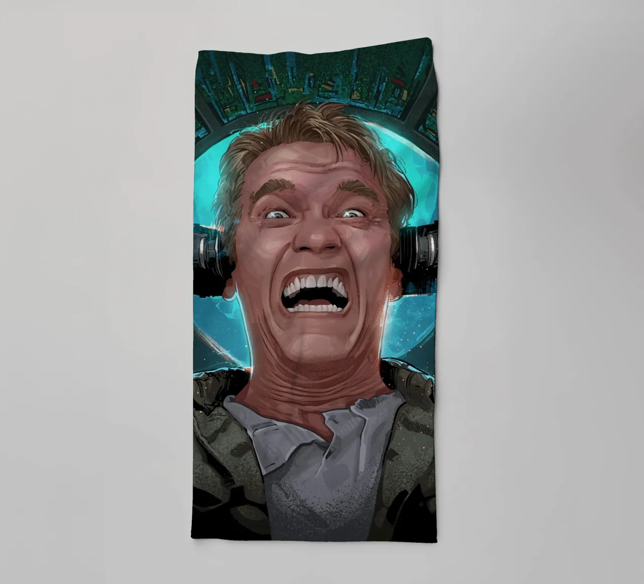 Total Recall asciugamano da bagno da nabakumov