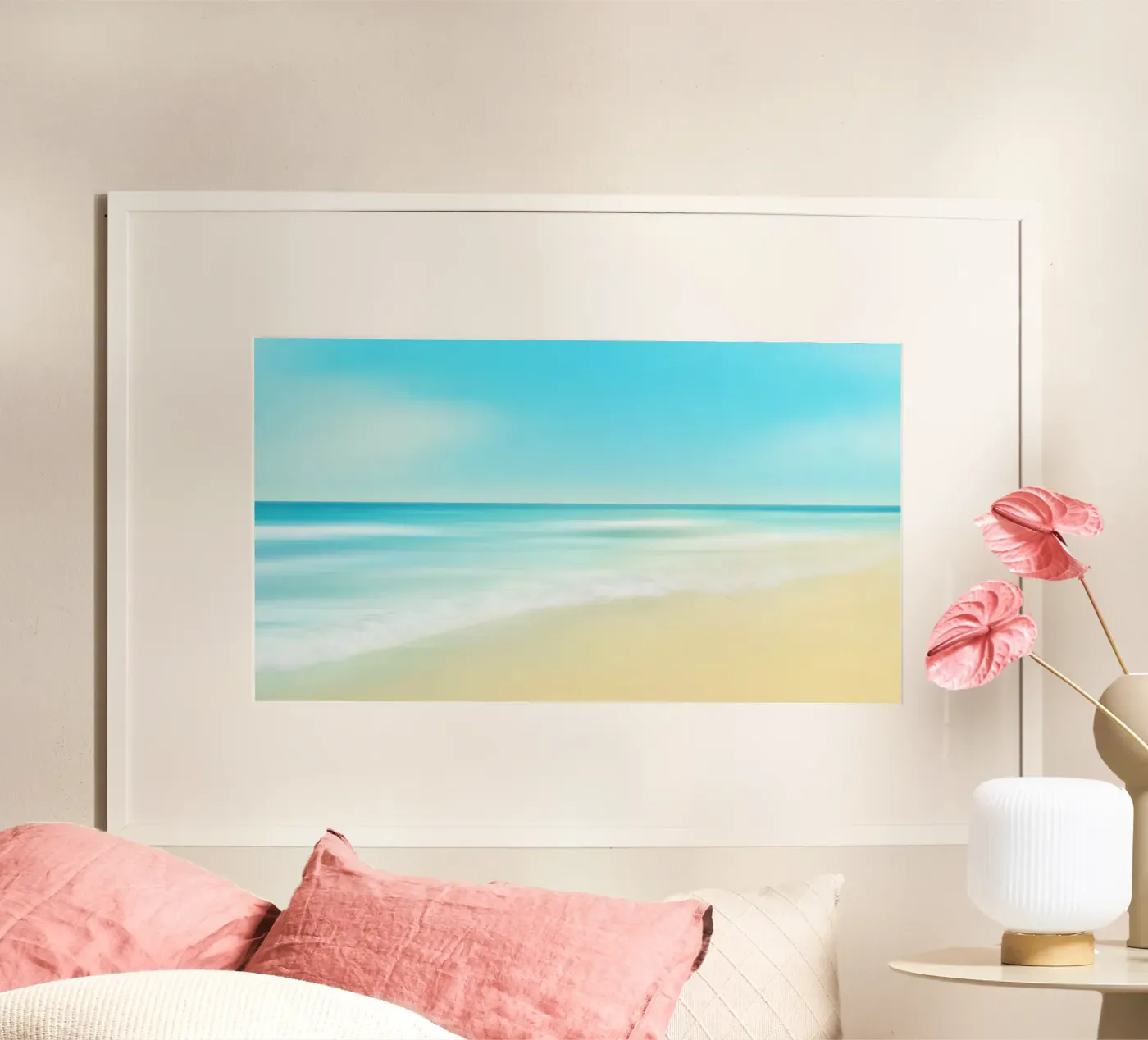 Mare e spiaggia poster da Atteloi Art