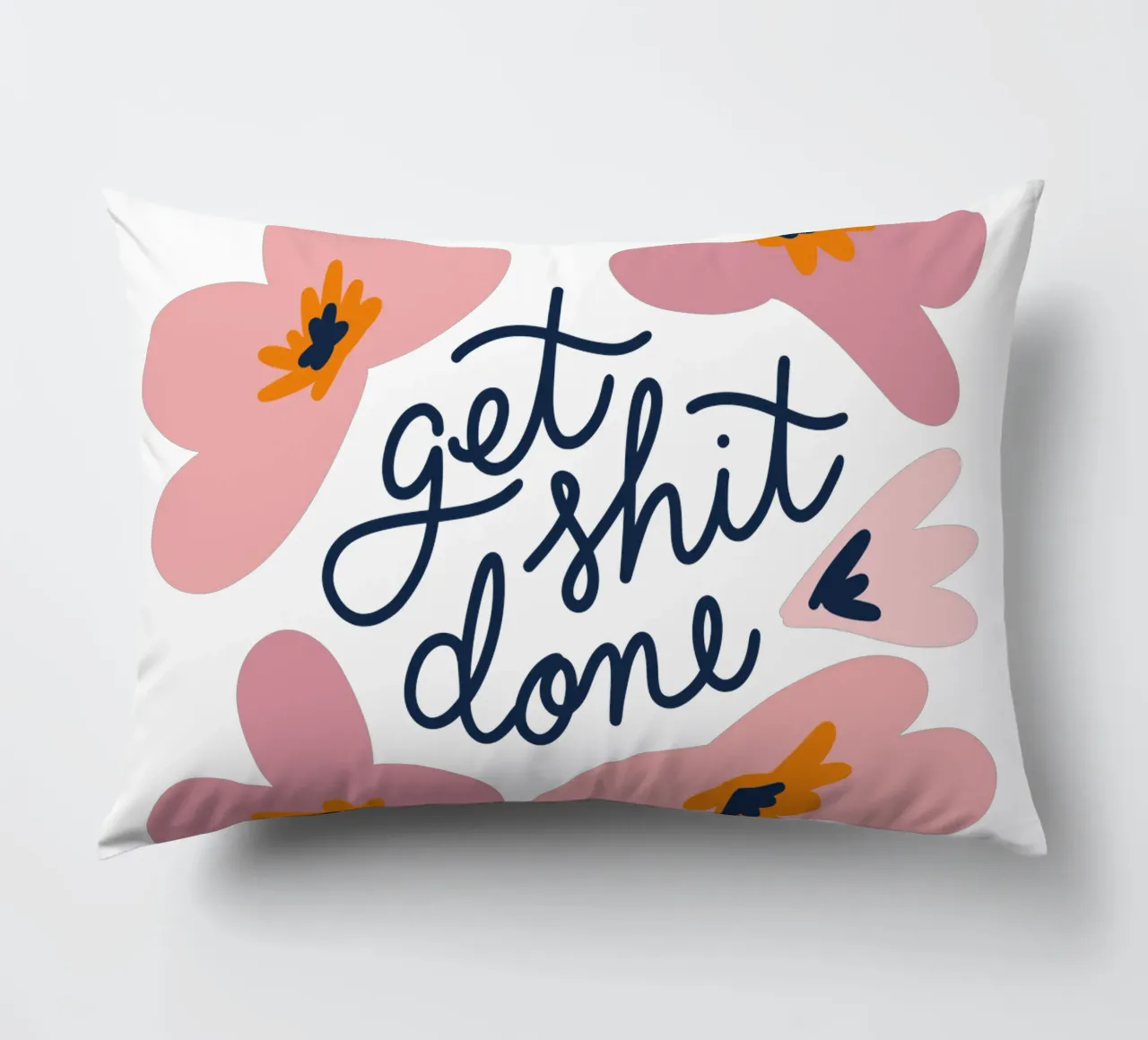 Get Shit Done cuscino da anisillustration
