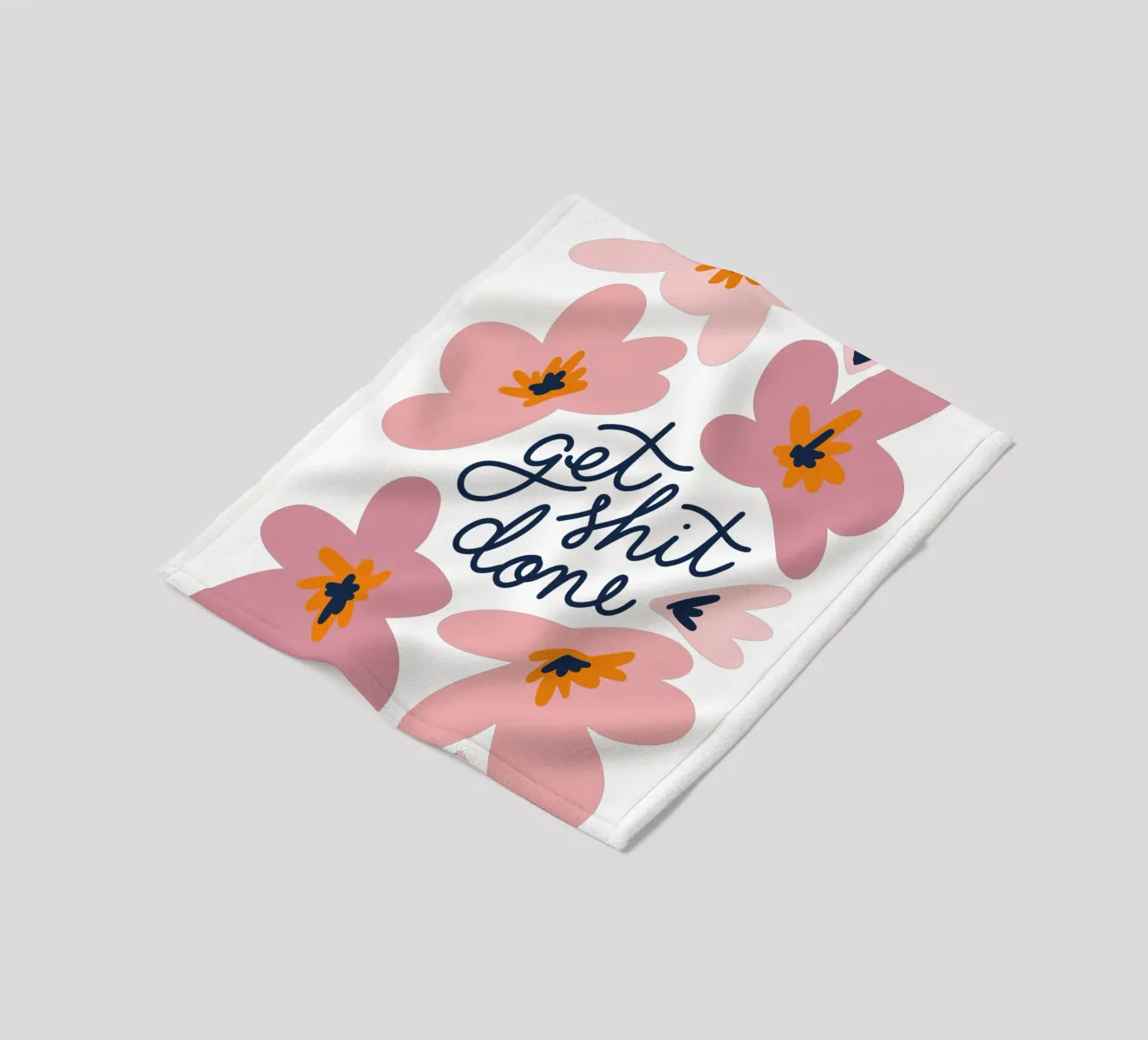 Get Shit Done coperta in pile da anisillustration
