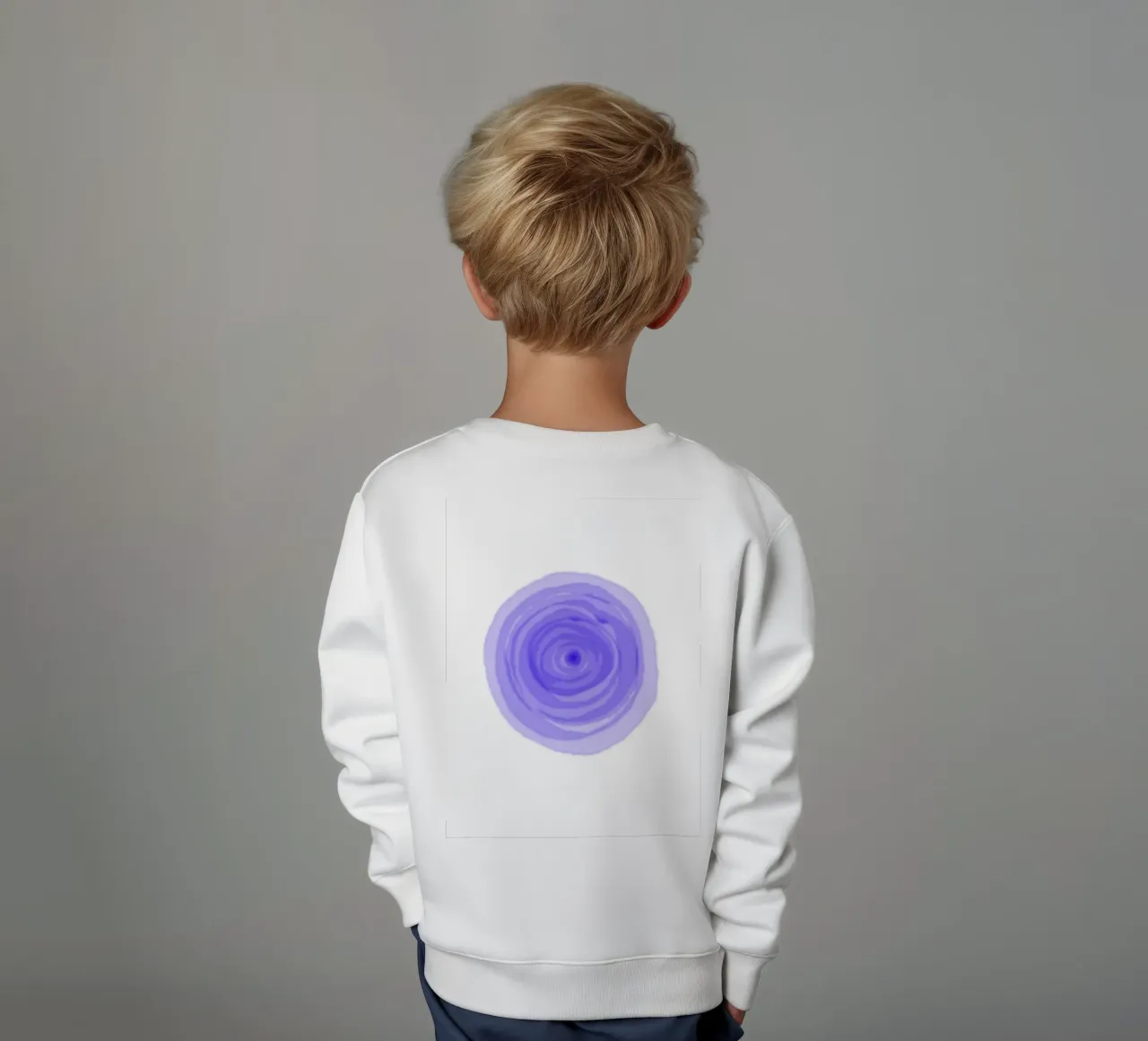 Meditation - Third Eye Chakra kids sweatshirt by Studio B
