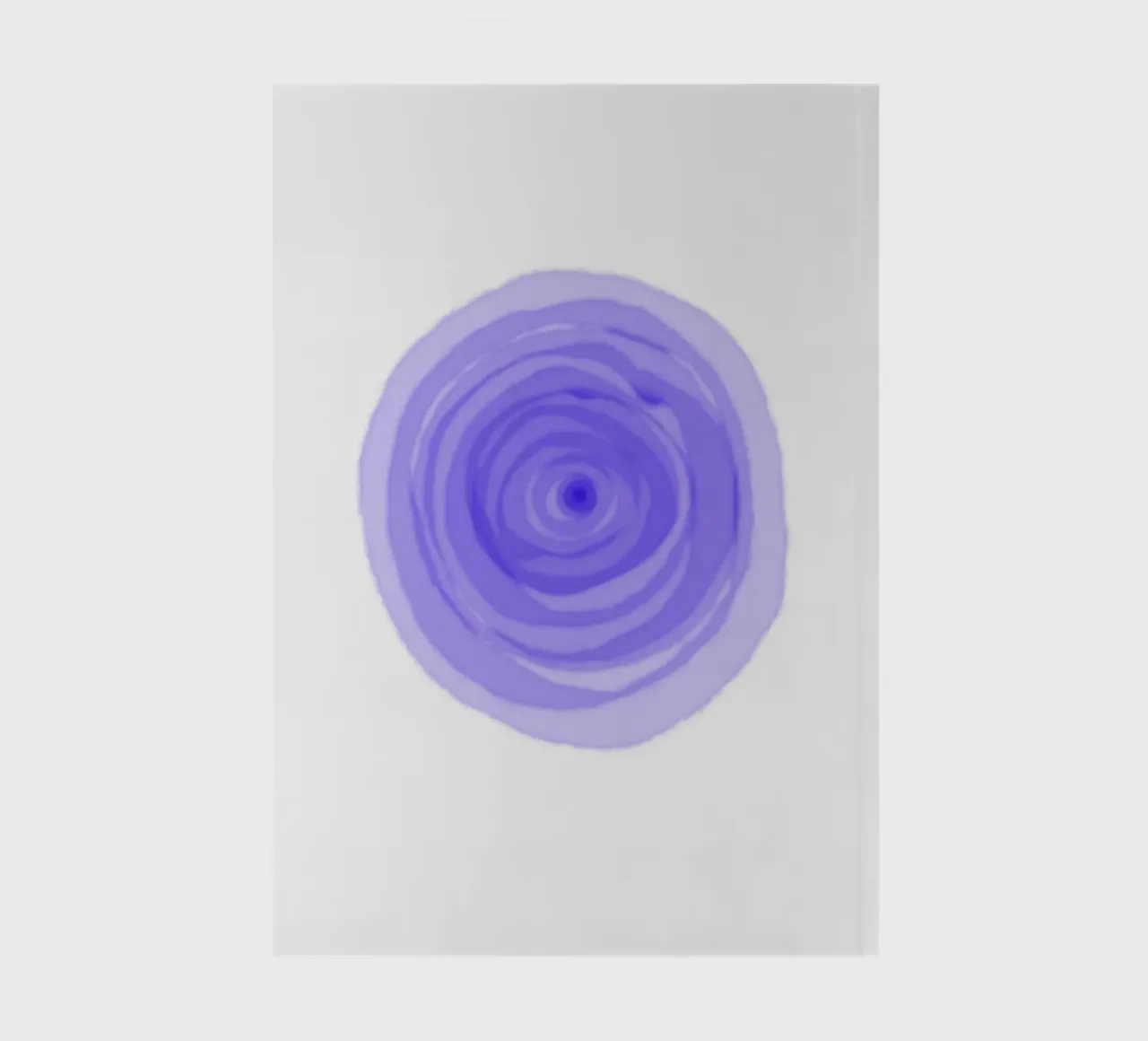 Meditation - Third Eye Chakra notebook by Studio B