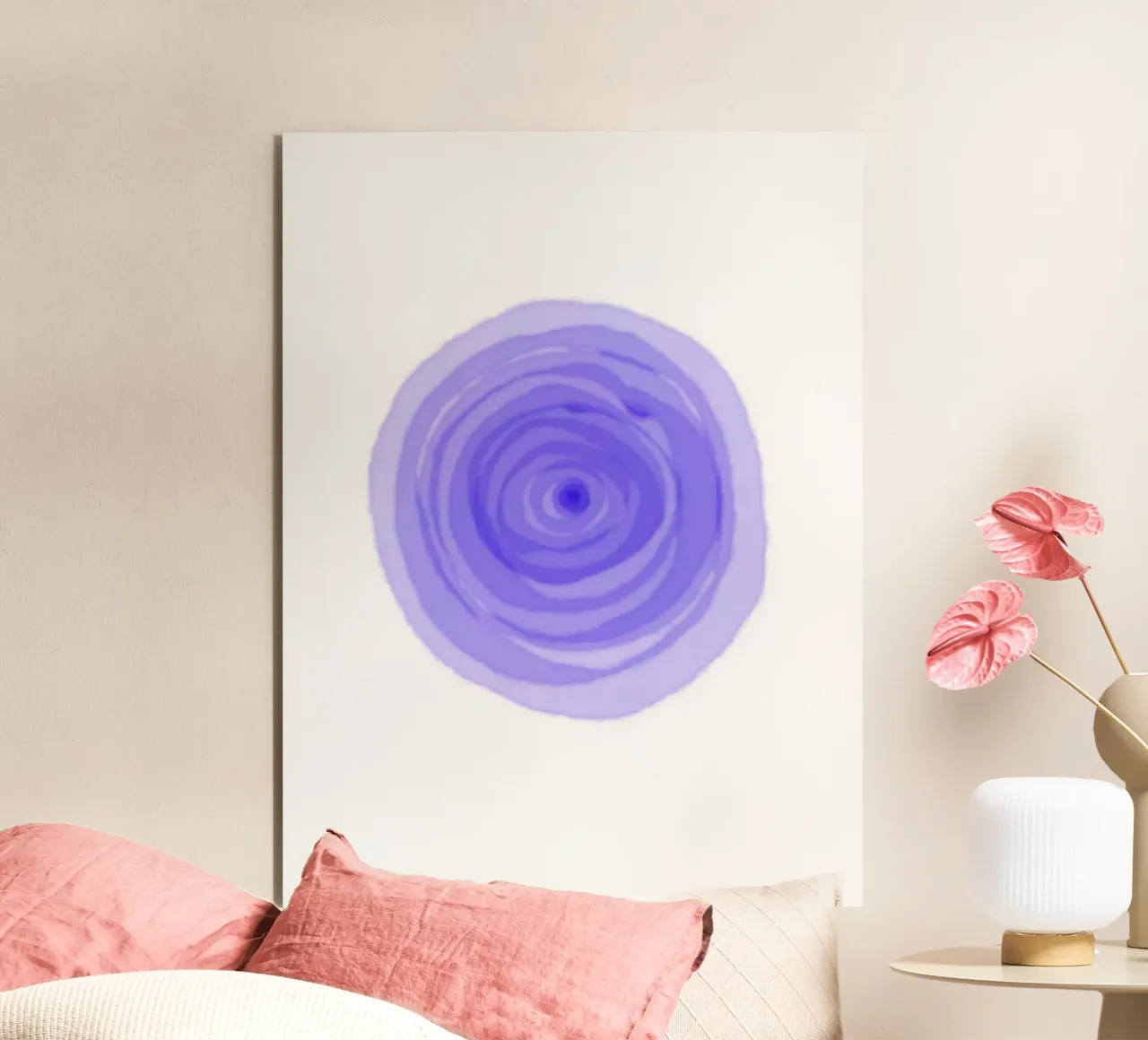 Meditation - Third Eye Chakra alu-dibond by Studio B