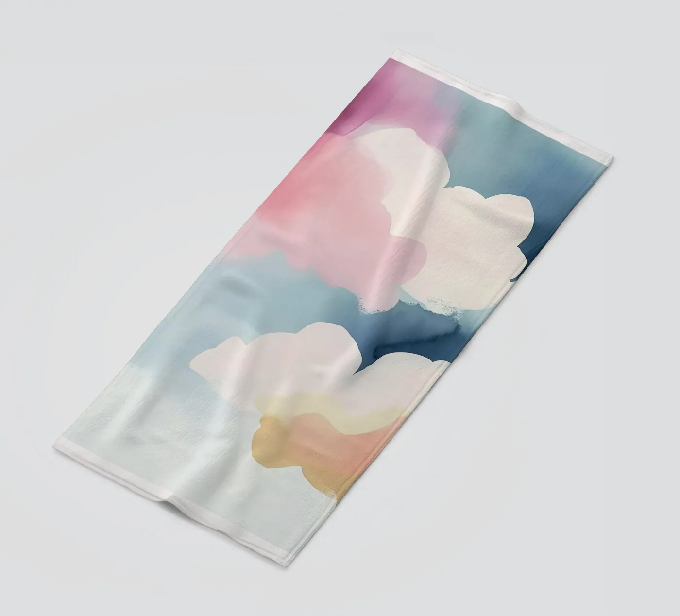 Pastel Abstract Clouds telo mare da Hazia