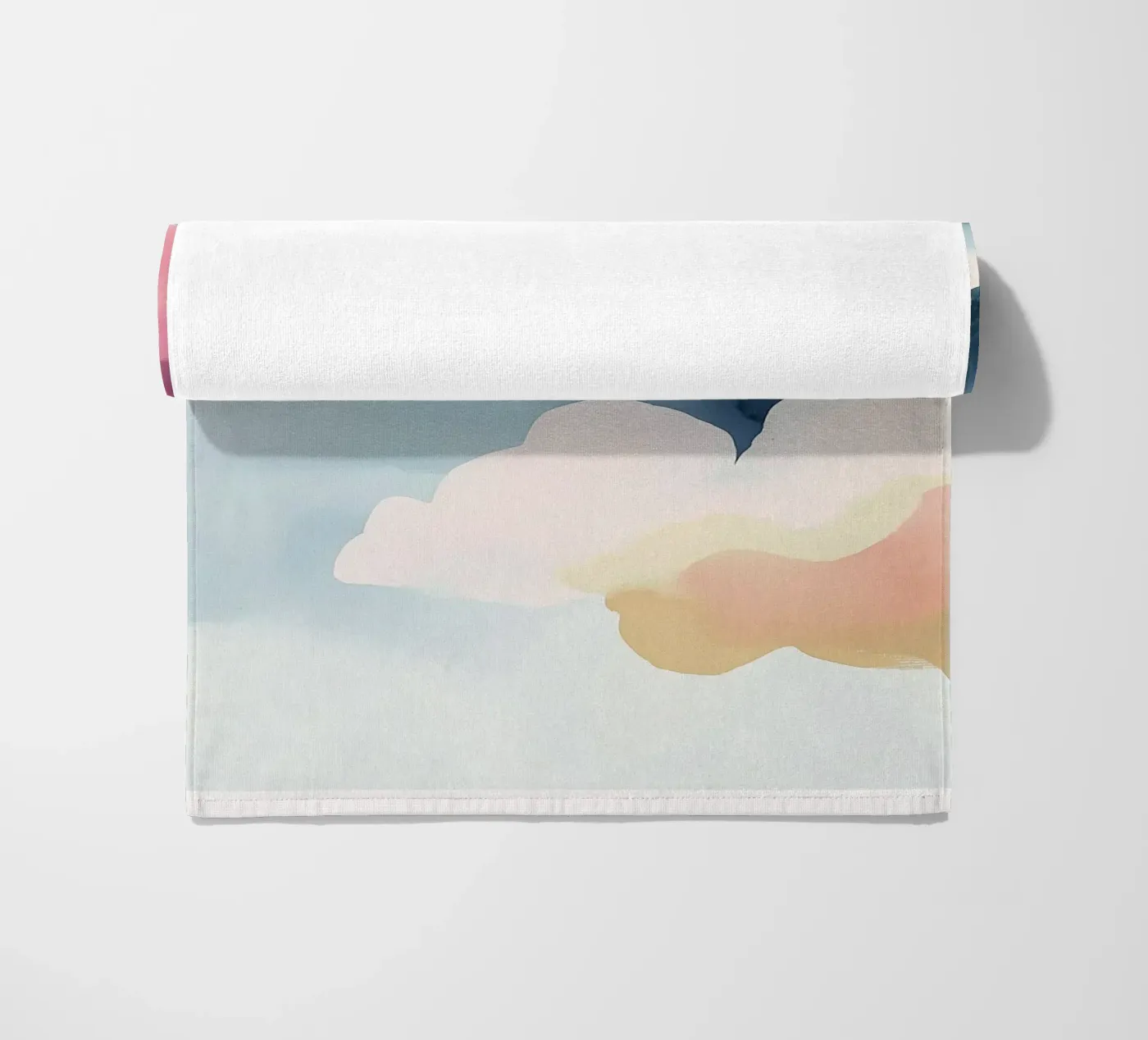 Pastel Abstract Clouds telo mare da Hazia