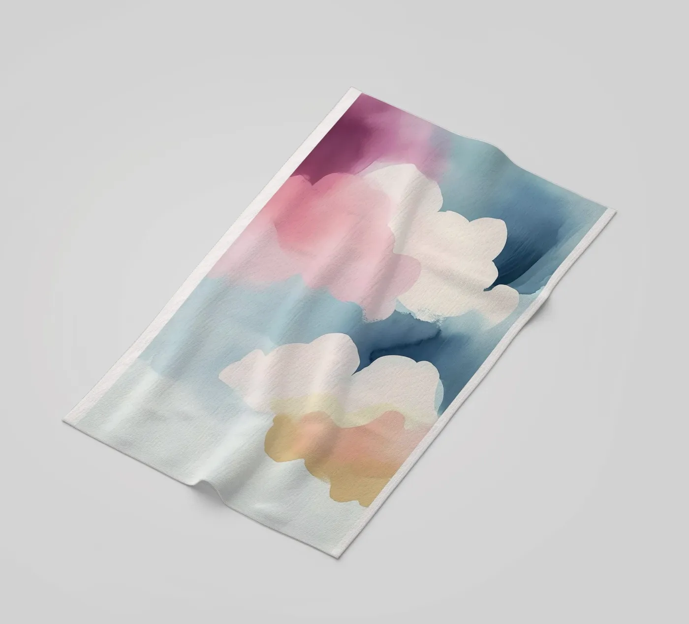 Pastel Abstract Clouds telo mare da Hazia