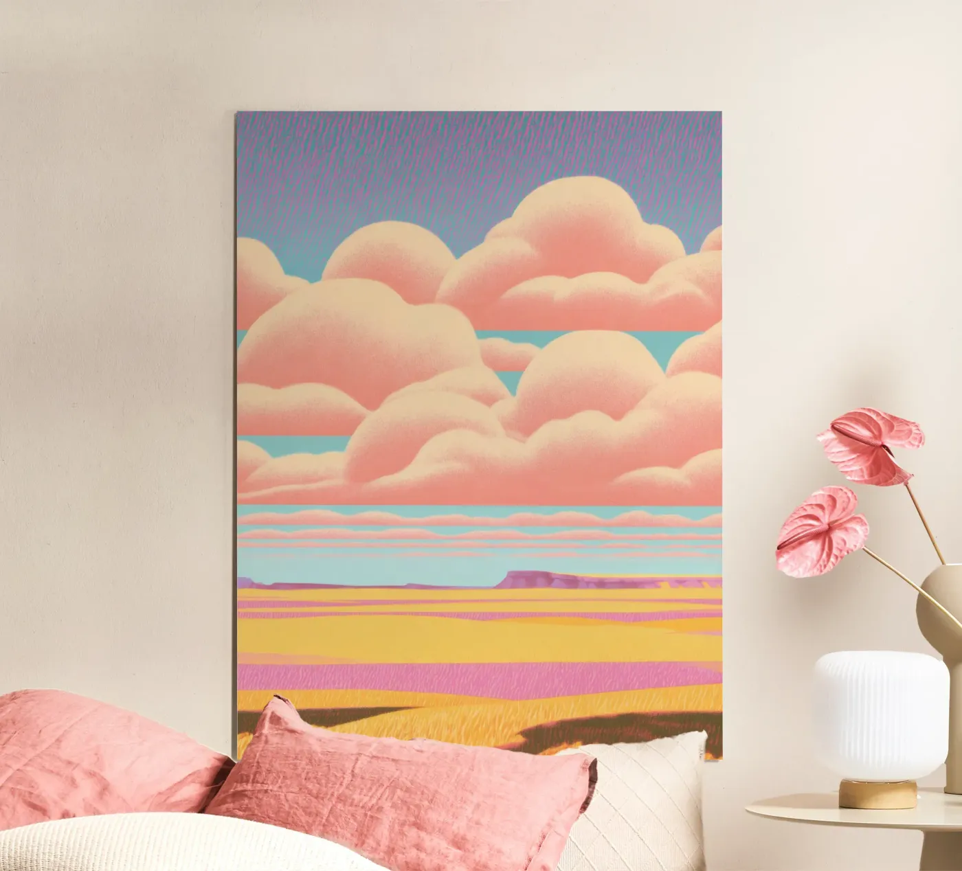 Pink Clouds poster by Gaite