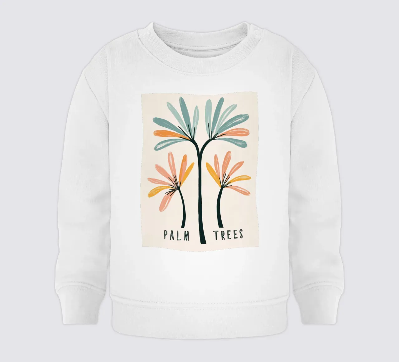 Palm Trees felpa neonato da treechild