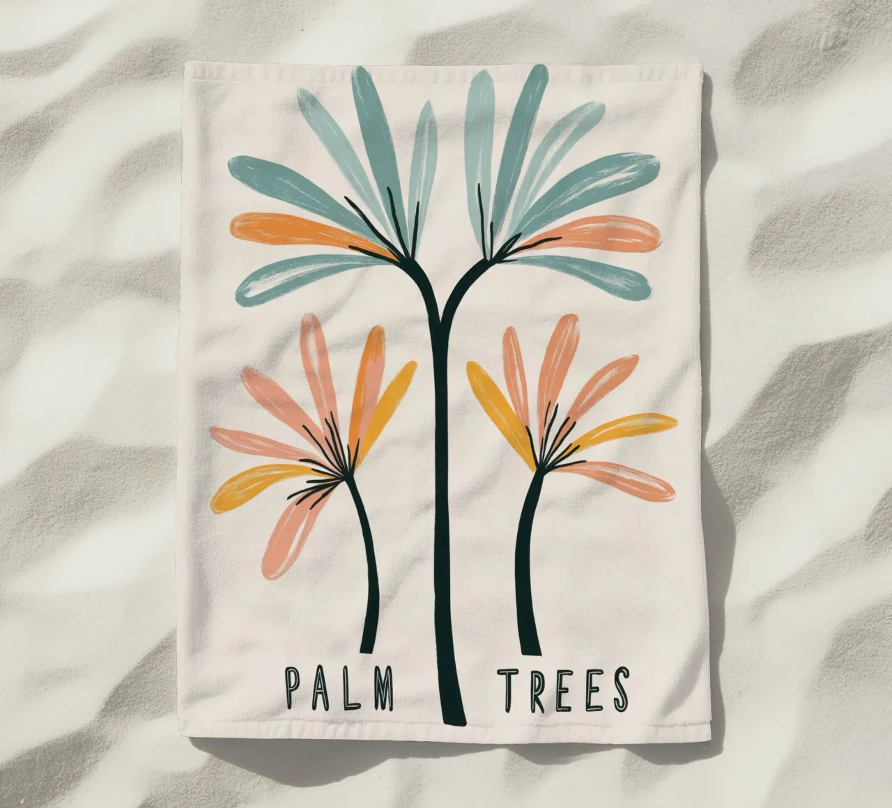 Palm Trees telo mare da treechild