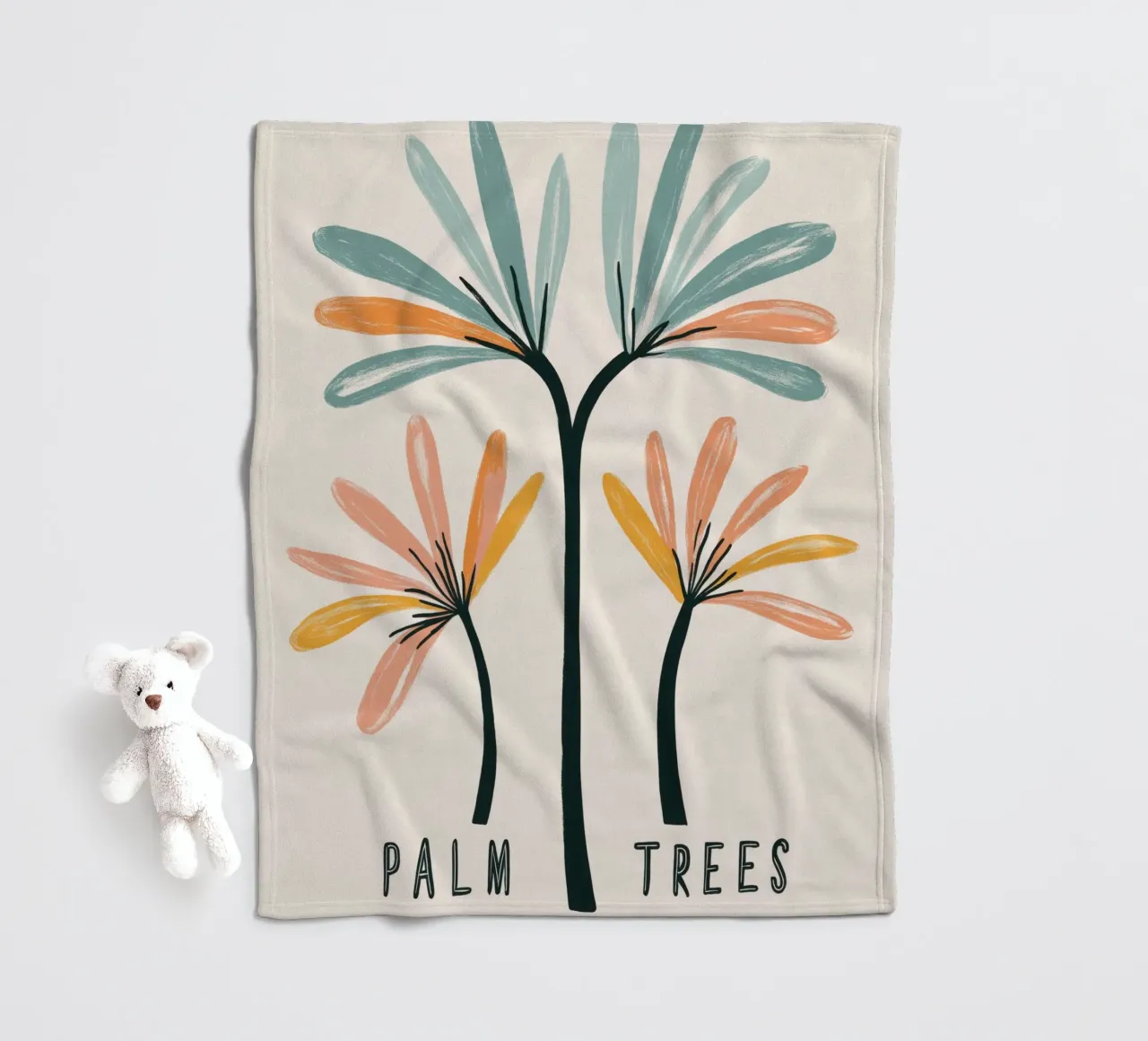 Palm Trees coperta in pile da treechild