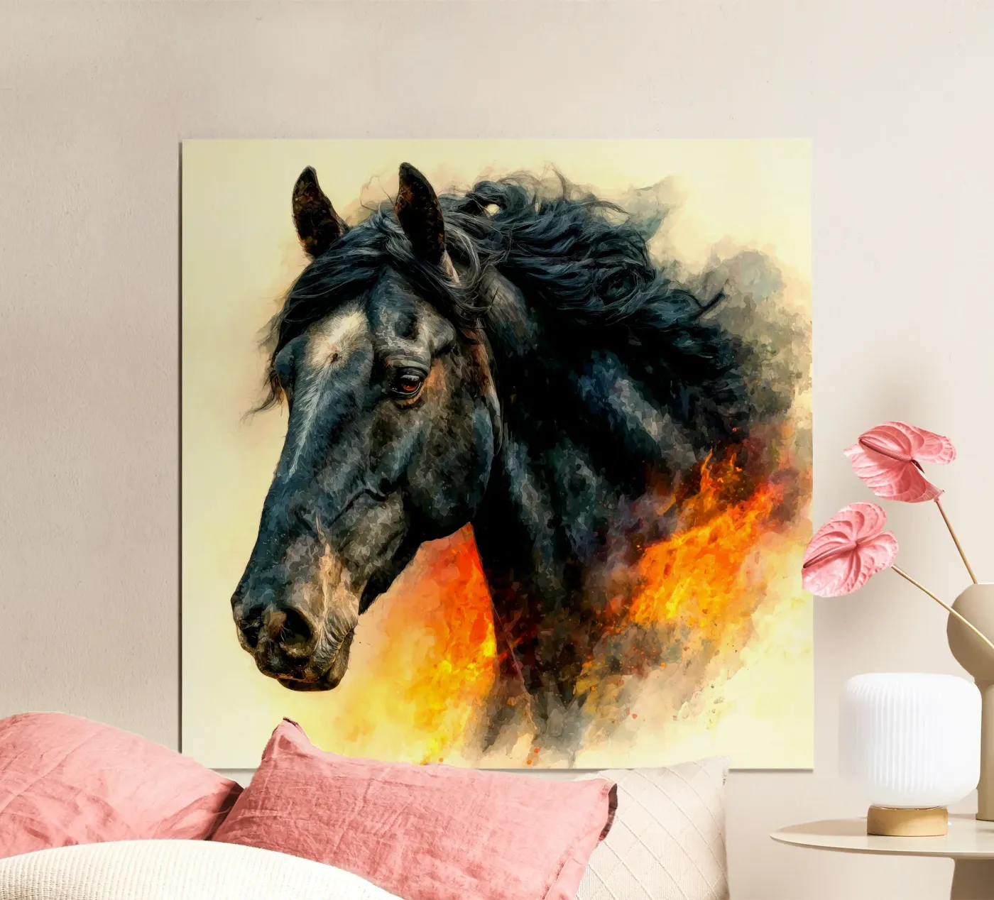 Pferd Poster von Puschkinowa