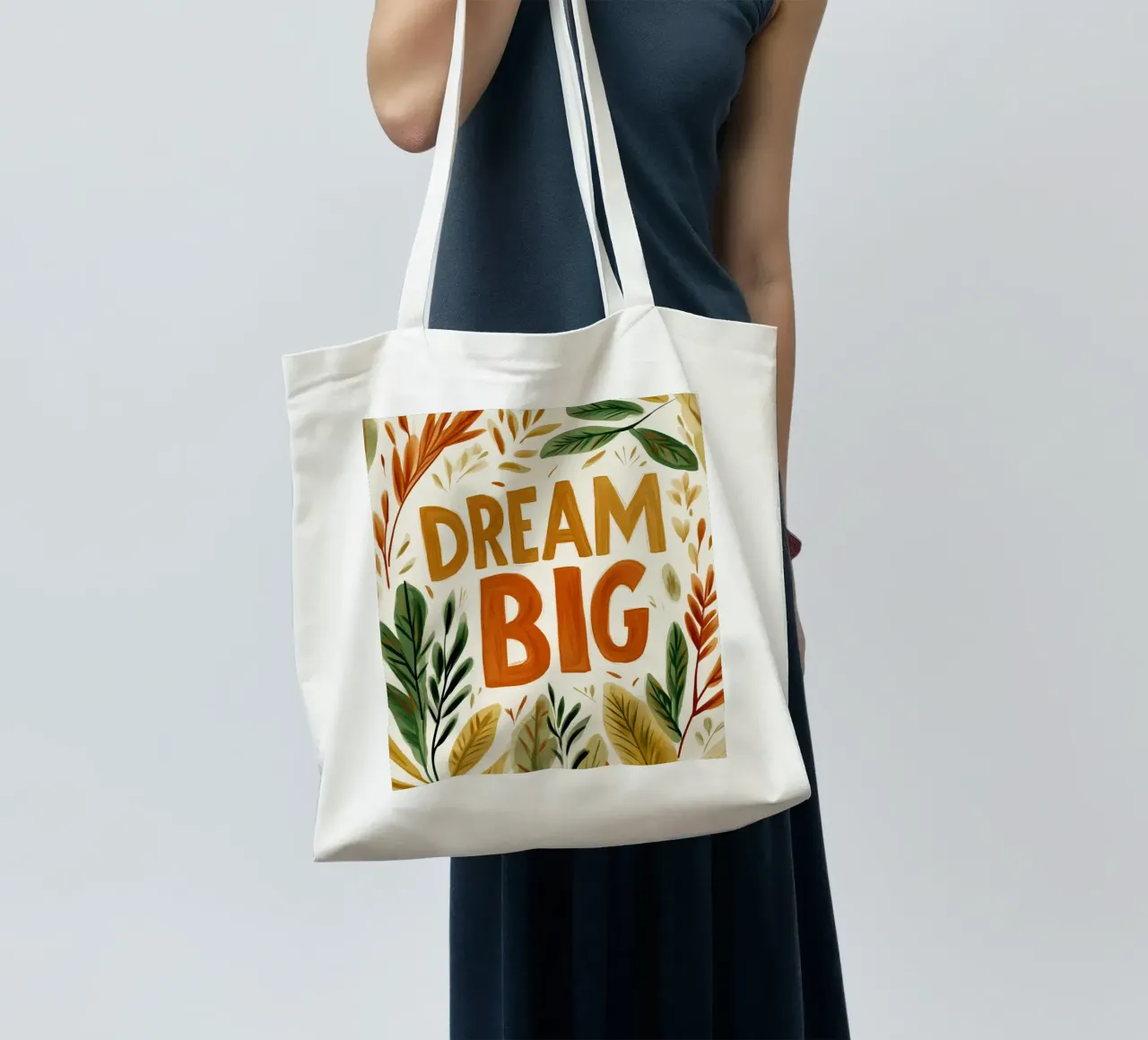 Dream Big (Autumn Version) borsa in juta da treechild