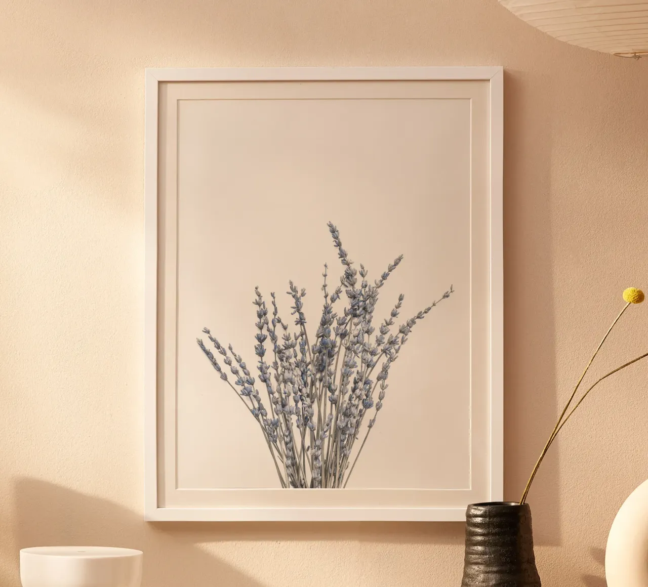 Bouquet di lavanda - Eleganza botanica poster da Whole©